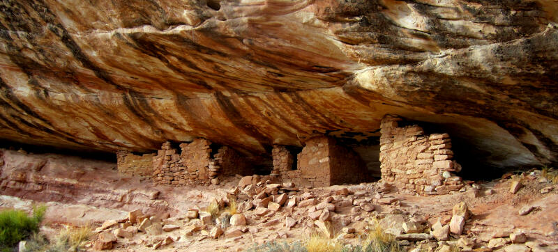 Beaver Pond Ruins in Arch Canyon