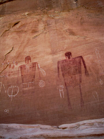 Big Man Pictograph Panel