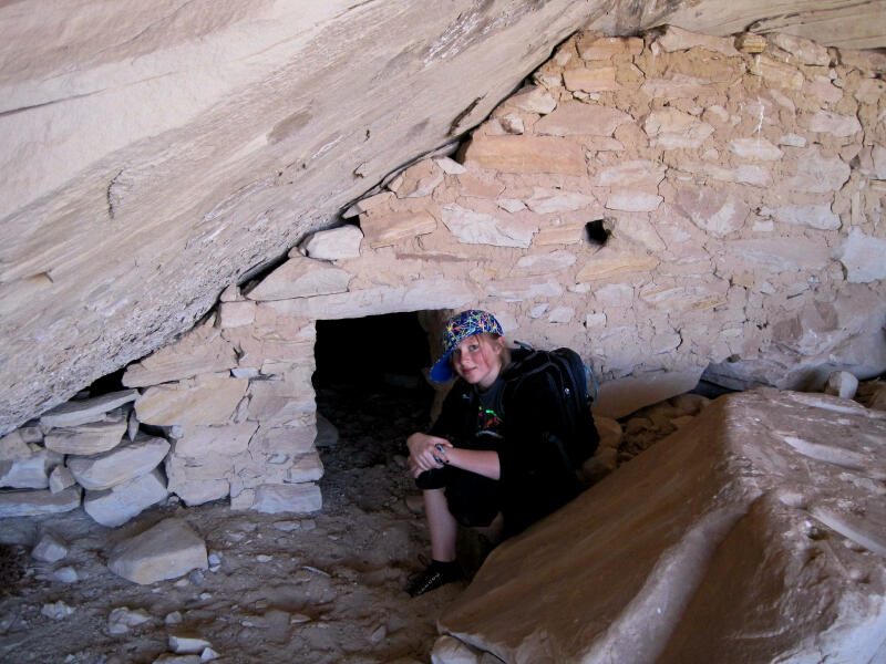 Sierra at Cold Spring Cave