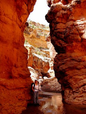 Shauna in the narrows