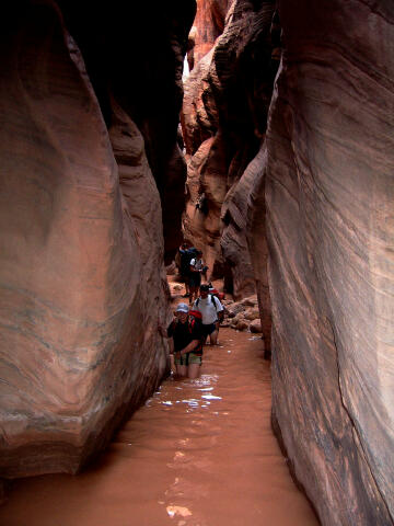 Wading through Buckskin.