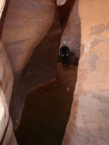 Bruce Neumann in Ringtail Canyon