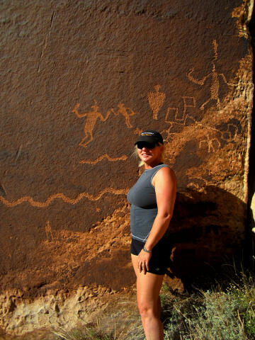 Fighting Men Petroglyphs