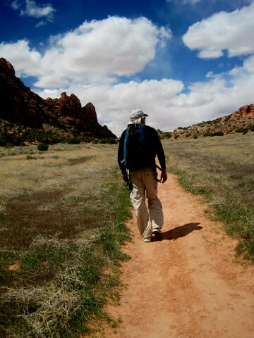 Hiking through Hidden Valley