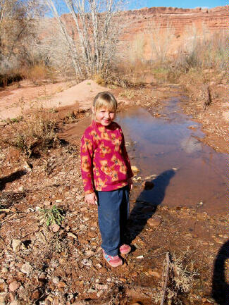 Sierra in Courthouse Wash