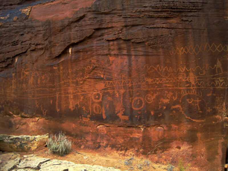 Shay Canyon Petroglyphs