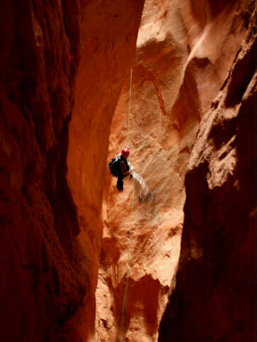 Rappelling into Winter Camp Slot