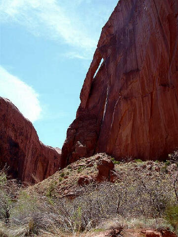 Jug Handle Arch on the exit.