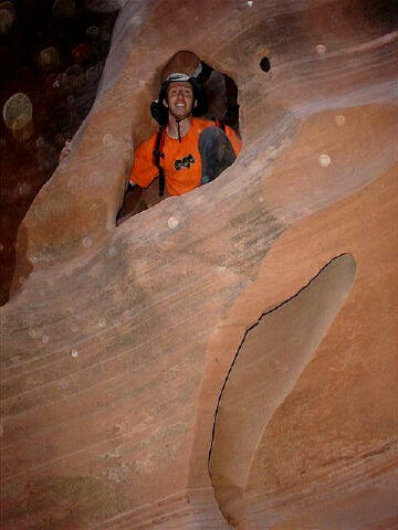 Bruce in the West Fork of Big Spring Canyon