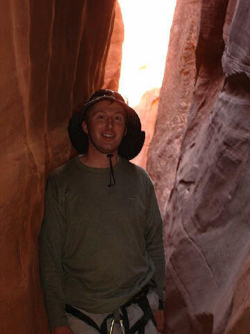 Bruce Neumann in North Fork of Lost Spring.