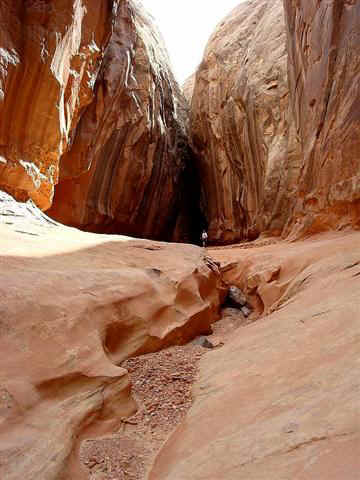 Open section of Tidwell Canyon