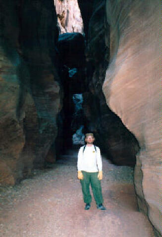 Hank Moon in Chute Canyon