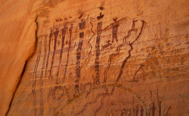 Buckhorn Wash Pictographs - San Rafael Swell