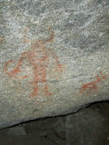 Little Cottonwood Canyon Pictographs