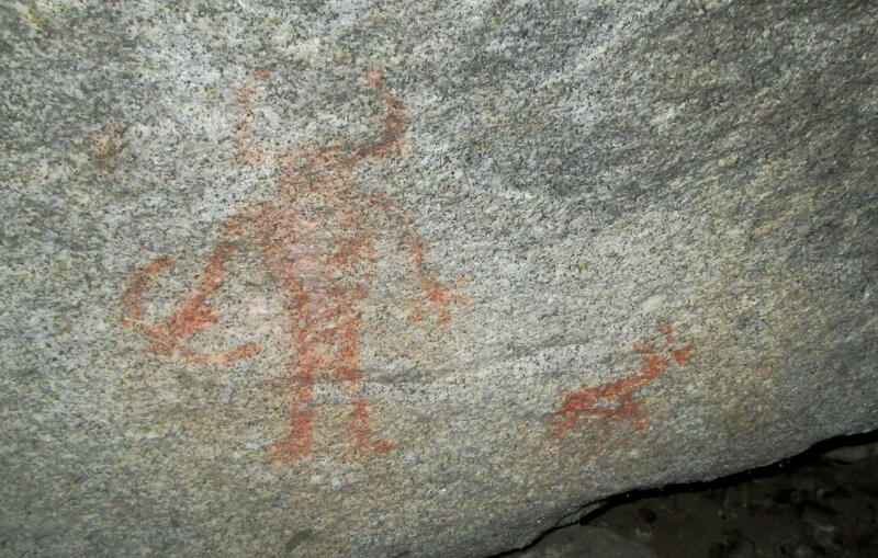 Little Cottonwood Canyon Pictographs