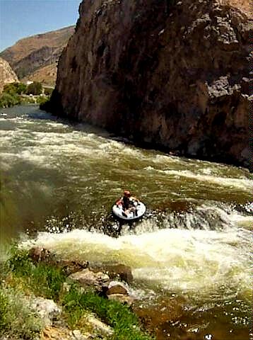 Tubing Weber River