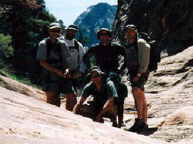 (L-R) Eric Kirmeyer, Milo White, Dick Shear, Tom Gendron & Shane Burrows