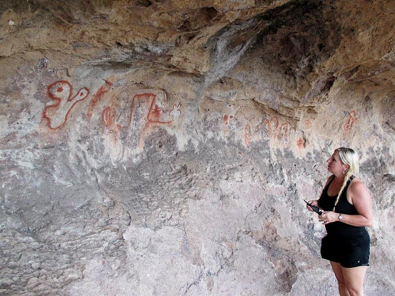 Lion’s Mouth Cave - Cedar City - Pictographs