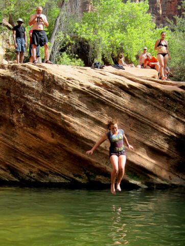 Zion National Park Swimming Hole