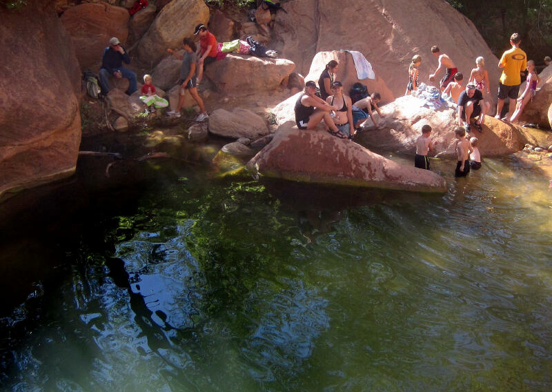 Zion National Park Swimming Hole